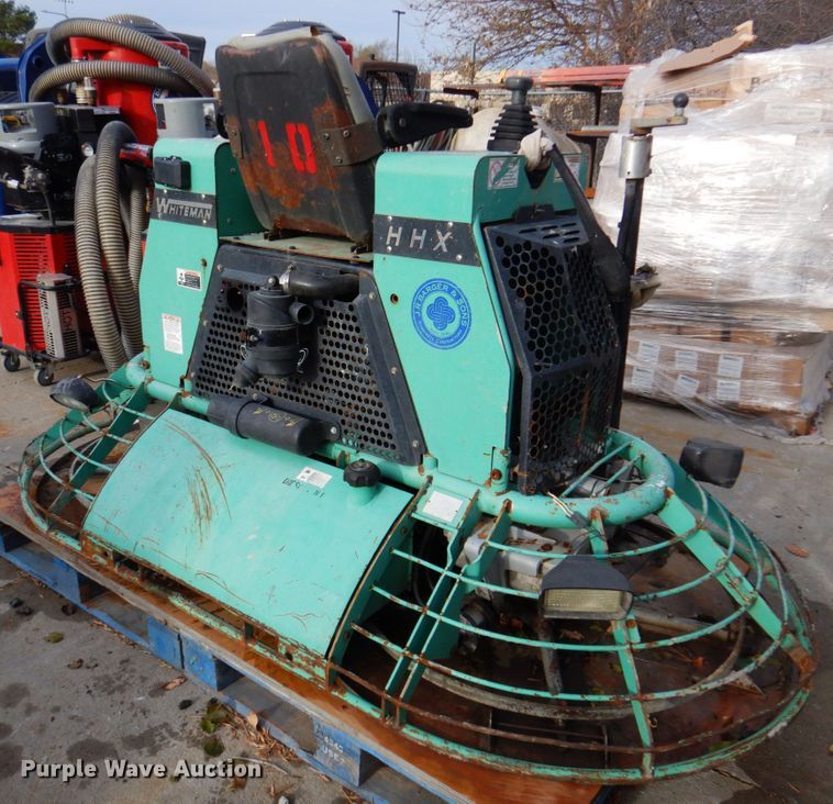 image for item HX9489 2012 Whiteman HHXD5  power trowel
