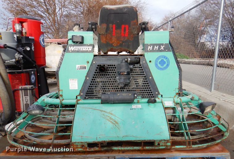 image for item HX9489 2012 Whiteman HHXD5  power trowel