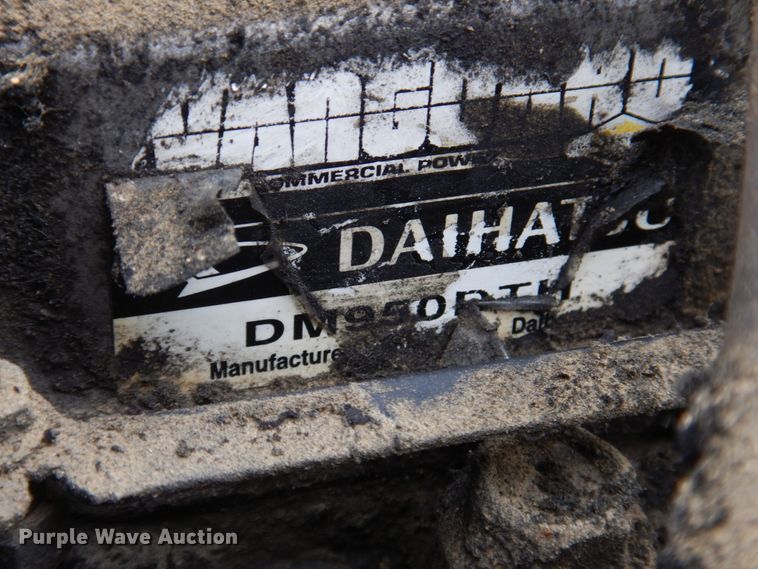 image for item HX9489 2012 Whiteman HHXD5  power trowel