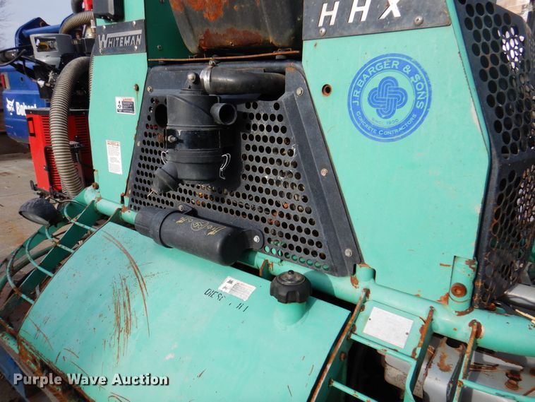 image for item HX9489 2012 Whiteman HHXD5  power trowel