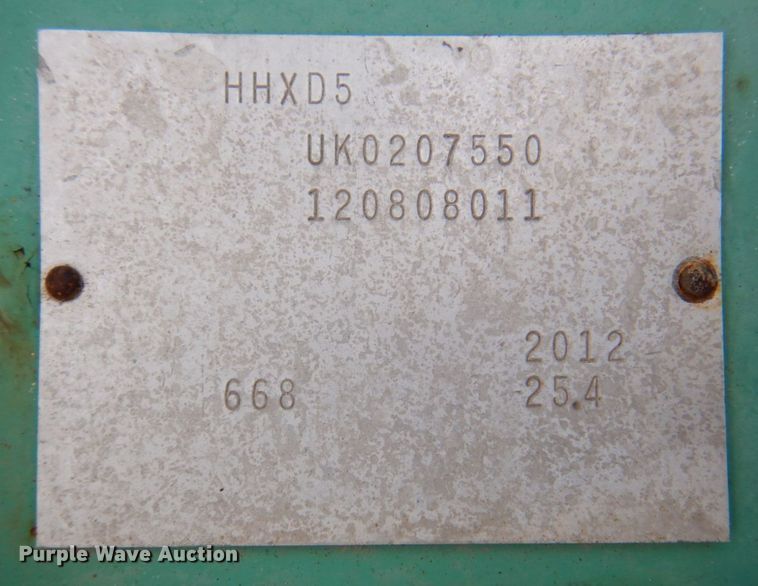 image for item HX9489 2012 Whiteman HHXD5  power trowel