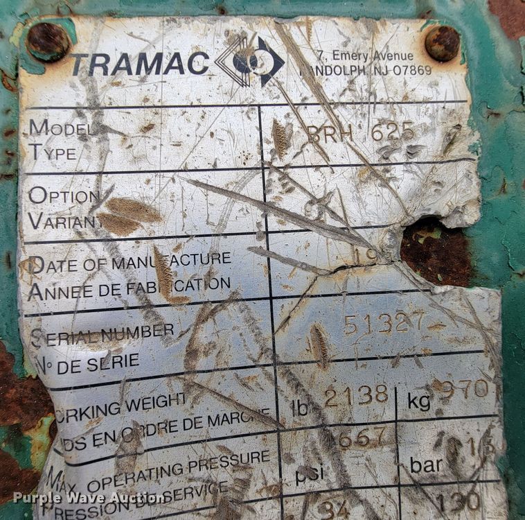 image for item ID9517 Tramac BRH625  breaker