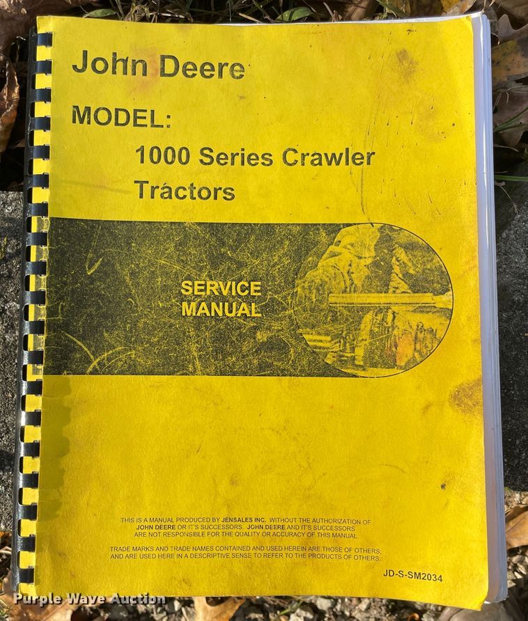 image for item ID9535 1967 John Deere 1010  dozer