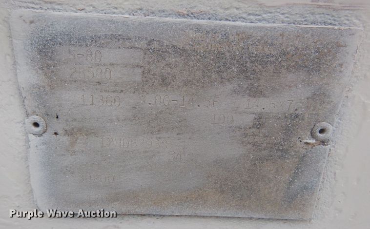 image for item IV9541 1980  equipment trailer