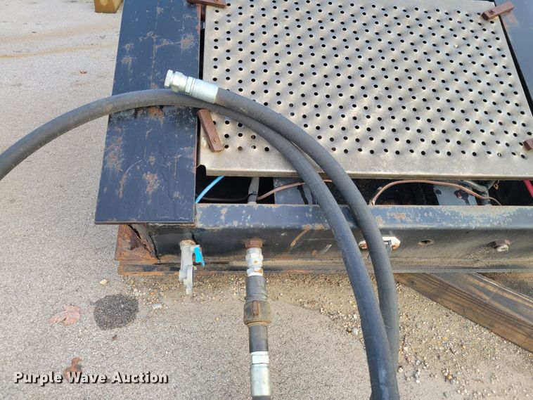 image for item IV9588 2014 Kaufman DT30  lowboy equipment trailer