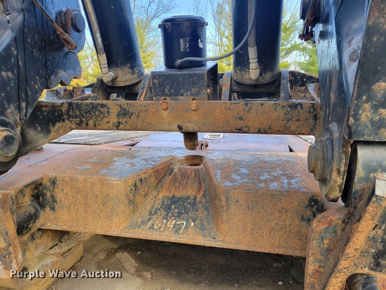 image for item IV9588 2014 Kaufman DT30  lowboy equipment trailer