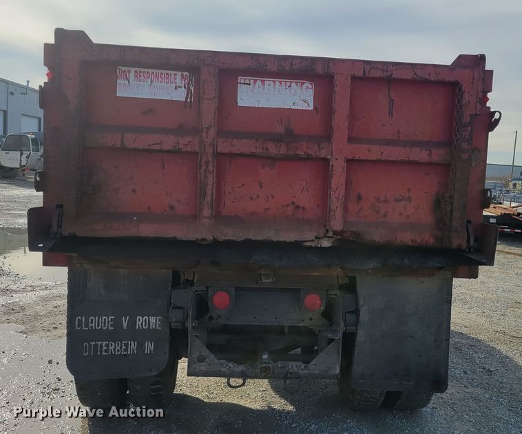 image for item IV9589 1991 GMC TopKick  dump truck
