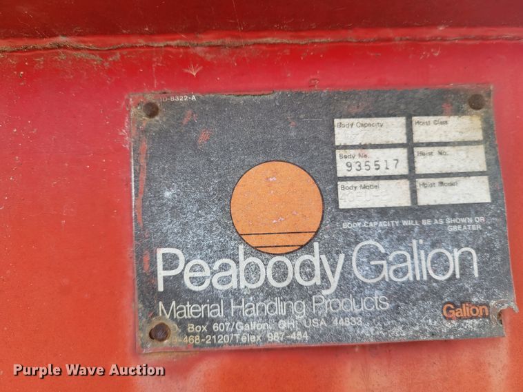 image for item IV9589 1991 GMC TopKick  dump truck