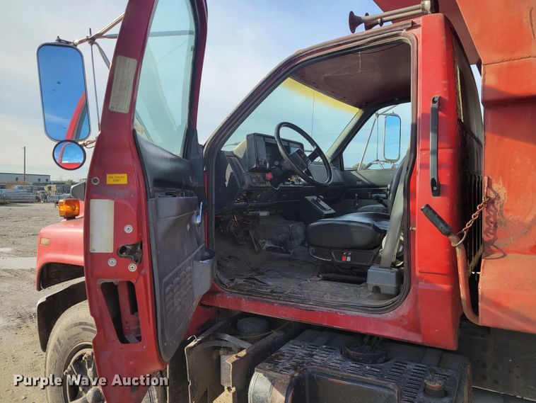 image for item IV9589 1991 GMC TopKick  dump truck