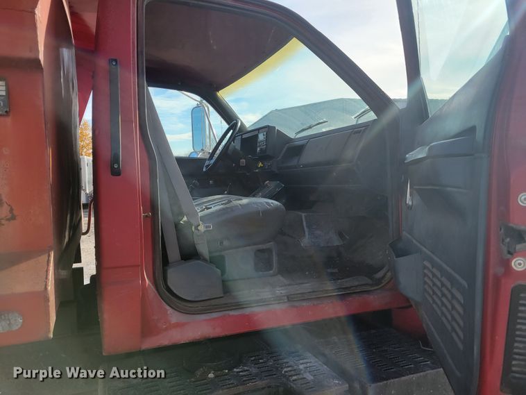 image for item IV9589 1991 GMC TopKick  dump truck