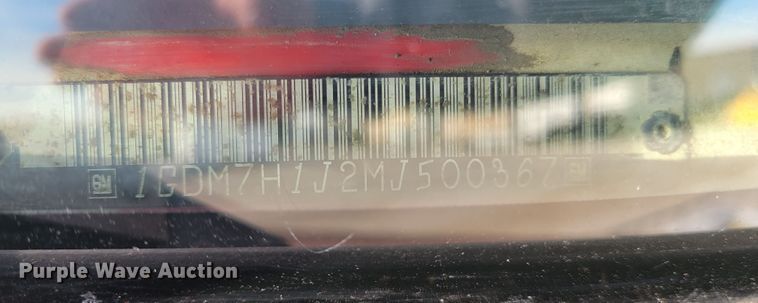 image for item IV9589 1991 GMC TopKick  dump truck