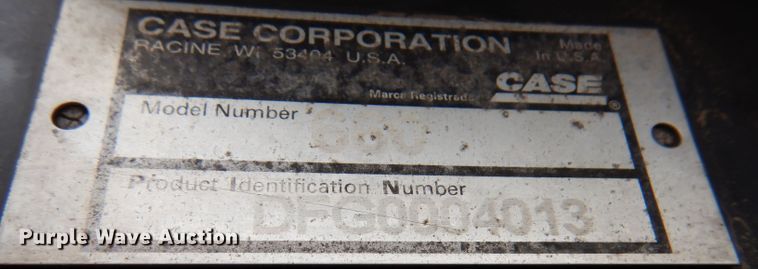 image for item IV9809 2003 Case 660  trencher