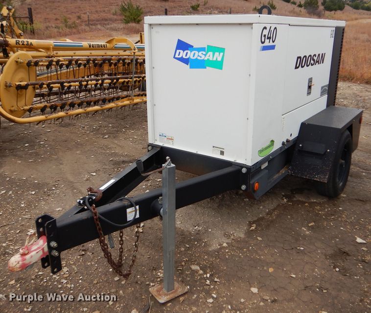 image for item IV9812 2012 Doosan G40  generator