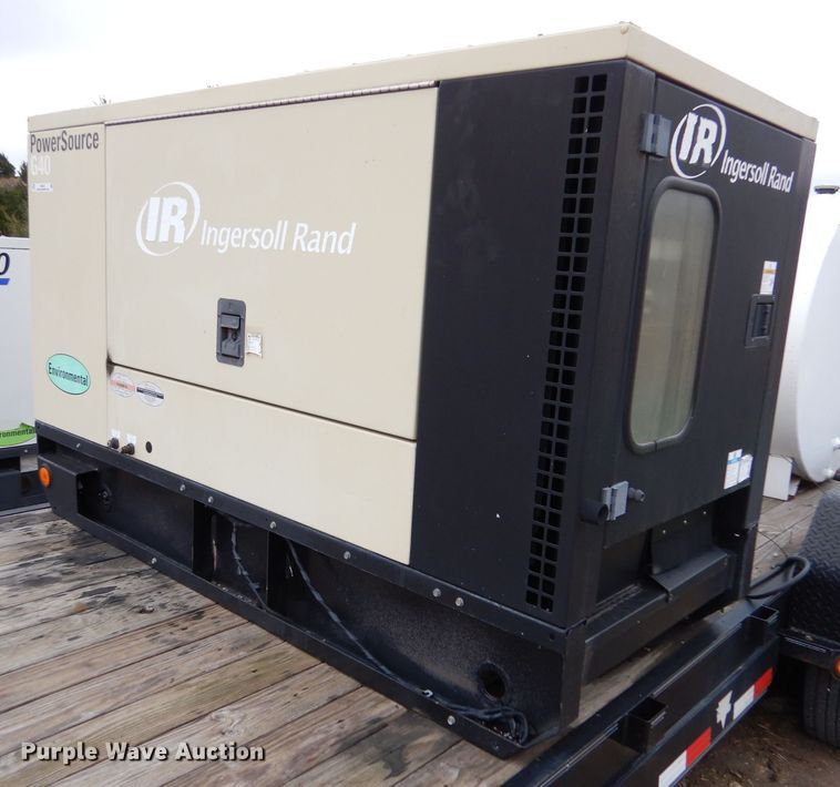 image for item IV9813 2008 Ingersoll Rand Power Source G40  generator