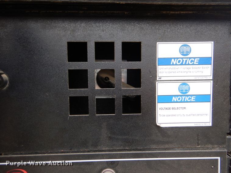 image for item IV9813 2008 Ingersoll Rand Power Source G40  generator