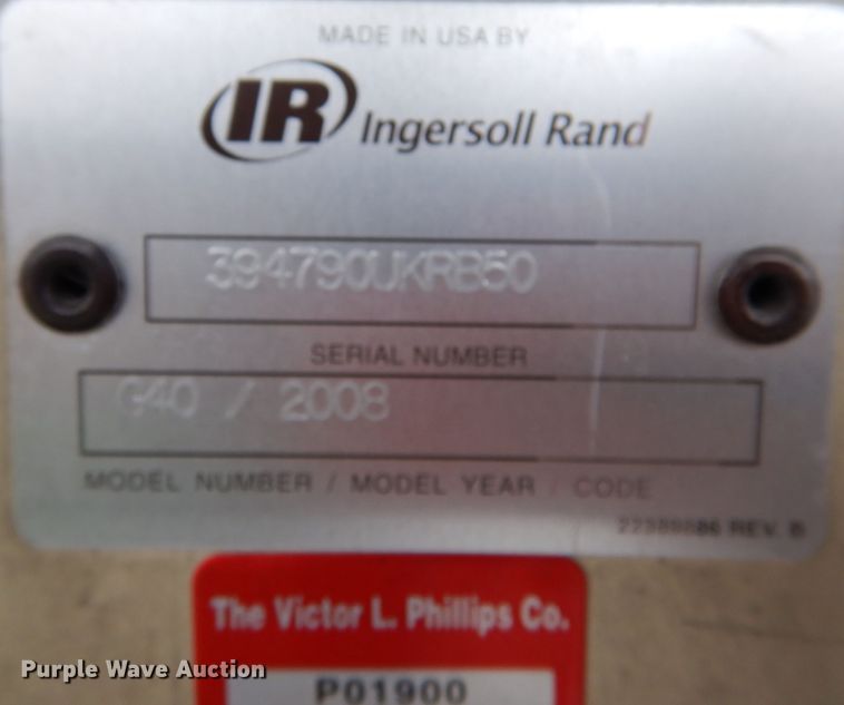 image for item IV9813 2008 Ingersoll Rand Power Source G40  generator