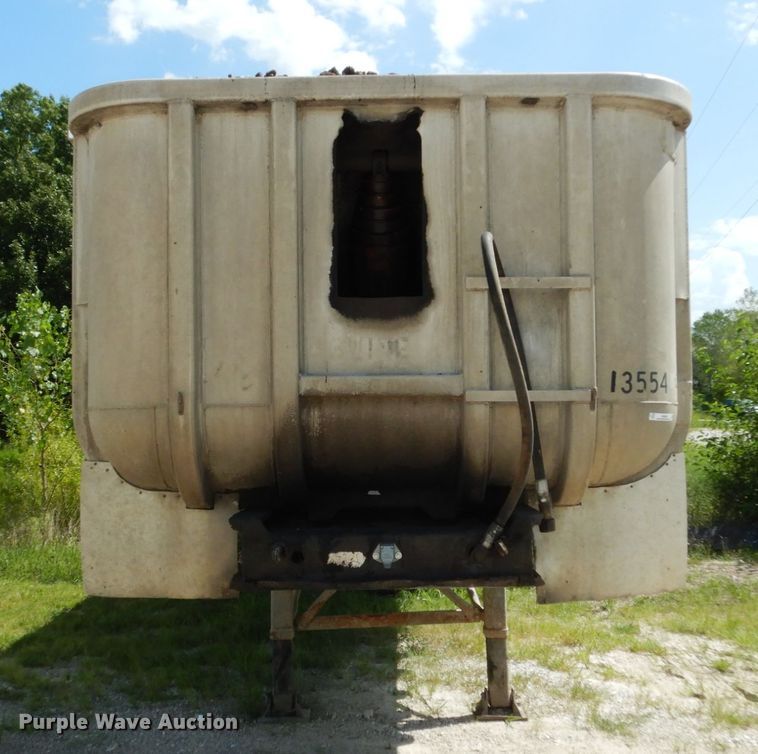 image for item JA9008 1977  end dump trailer