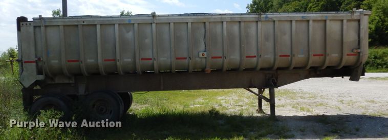 image for item JA9008 1977  end dump trailer