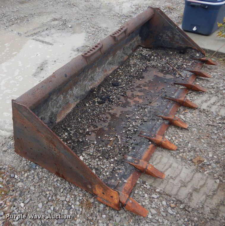 image for item JF9937 78" W skid steer bucket