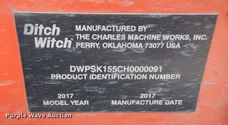 image for item JF9940 2017 Ditch Witch SK1550  compact utility loader