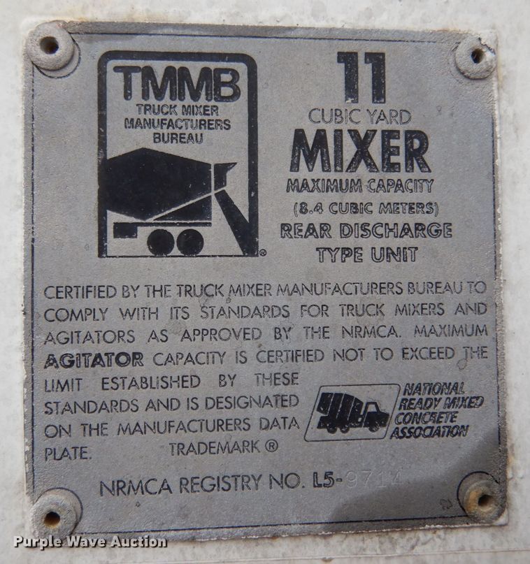 image for item JI9349 1999 Sterling LT9511  ready mix truck