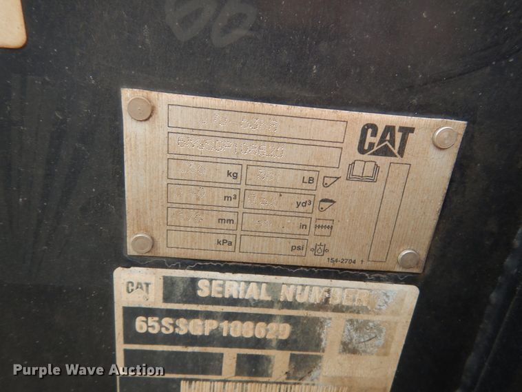 image for item JI9354 2012 Caterpillar TH255  telehandler