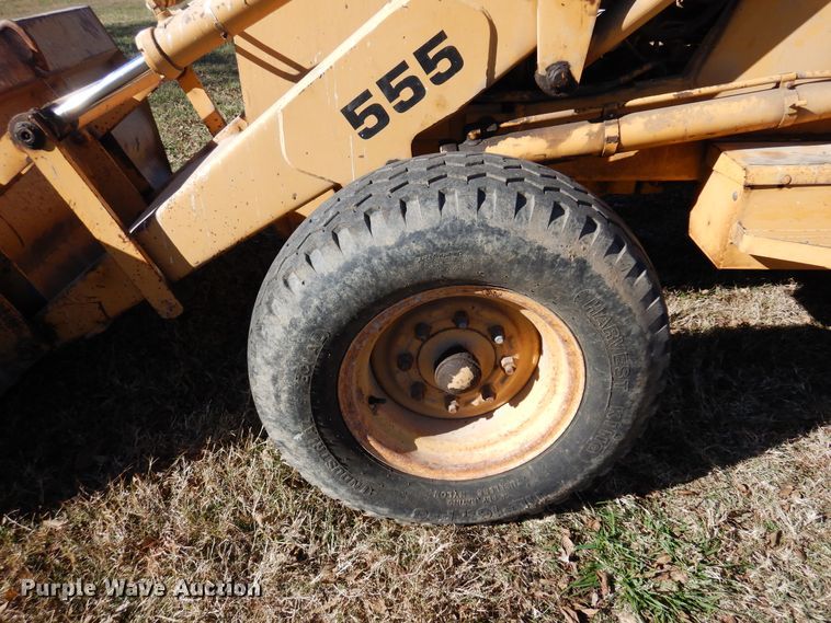 image for item JJ9899 Ford 555  backhoe