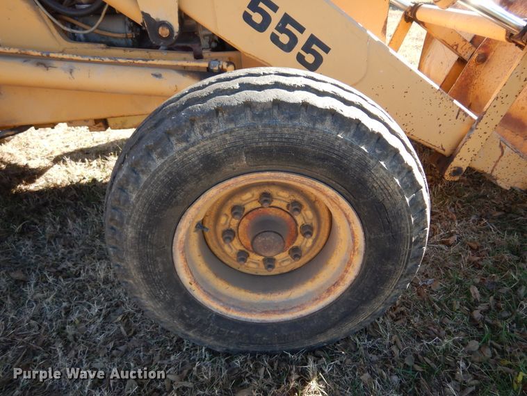 image for item JJ9899 Ford 555  backhoe