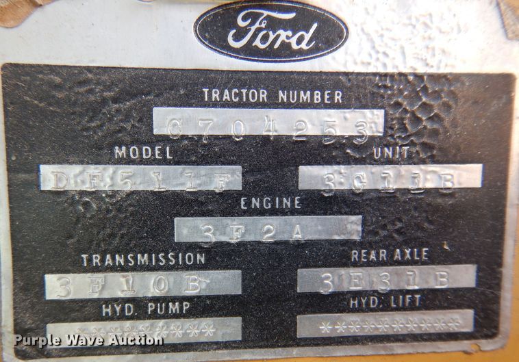 image for item JJ9899 Ford 555  backhoe