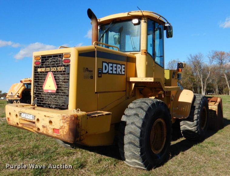 image for item JN9083 2001 John Deere 624H  wheel loader