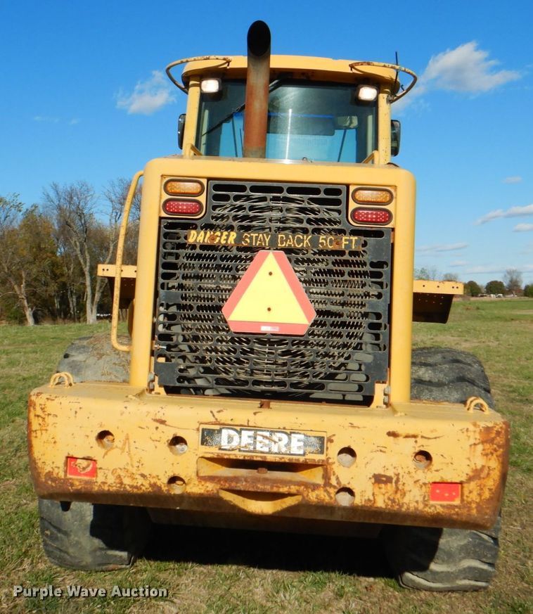 image for item JN9083 2001 John Deere 624H  wheel loader