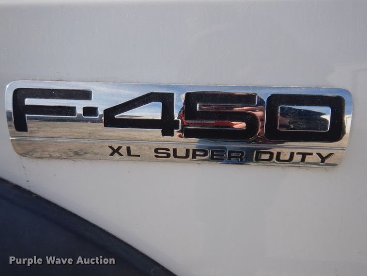 image for item KH9152 2007 Ford F450 Super Duty  flatbed truck