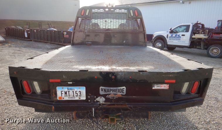 image for item KH9153 2003 Ford F550 Super Duty  Crew Cab flatbed truck