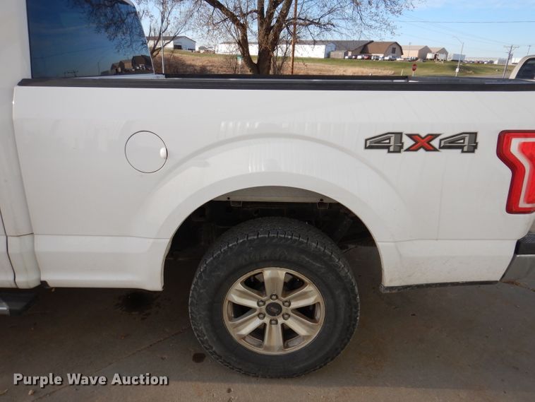 image for item KH9154 2016 Ford F150  SuperCab pickup truck