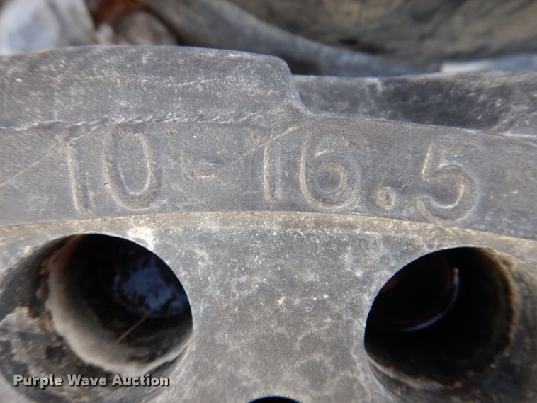 image for item KH9157 (5) 10-16.5 tires and wheels