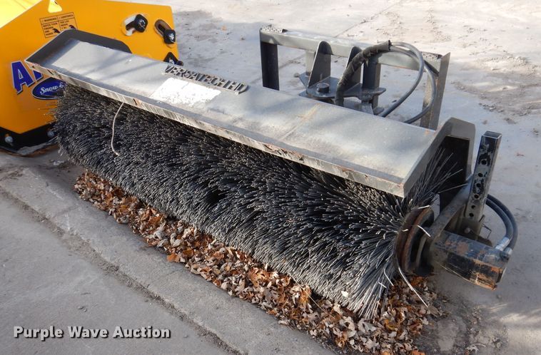 image for item KH9158 Versatech HD 77"W skid steer broom