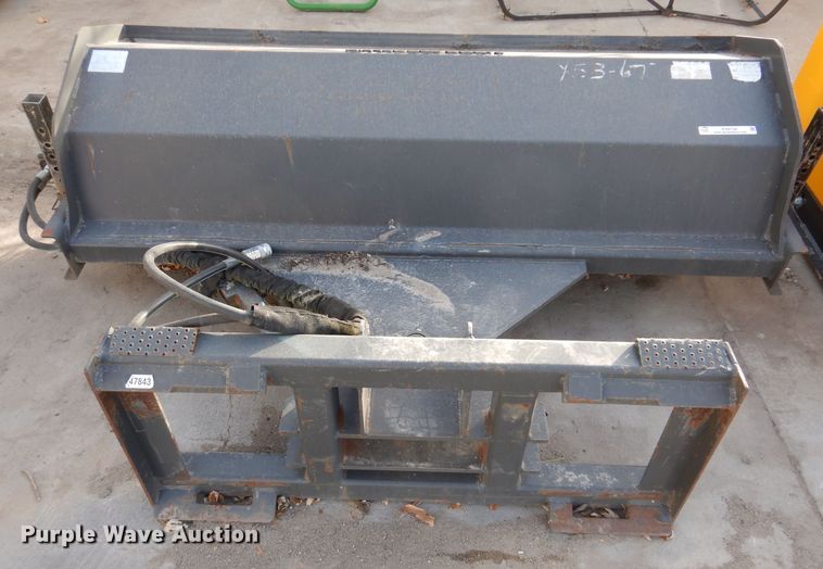 image for item KH9158 Versatech HD 77"W skid steer broom