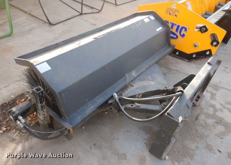 image for item KH9158 Versatech HD 77"W skid steer broom