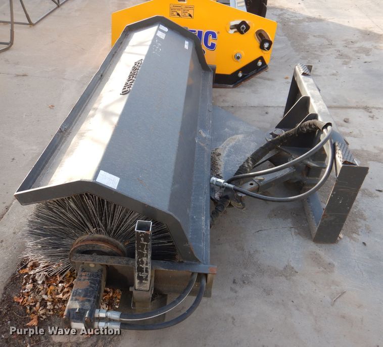 image for item KH9158 Versatech HD 77"W skid steer broom
