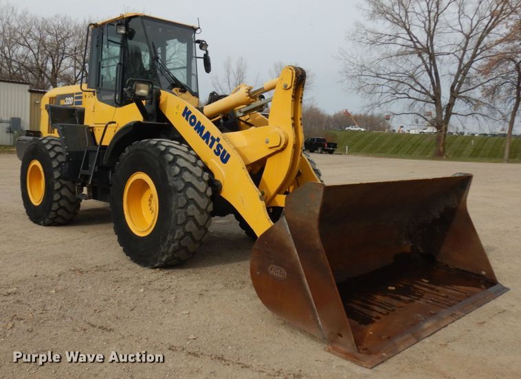 image for item KK9710 2014 Komatsu WA320-7  wheel loader