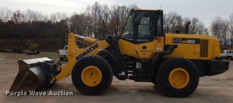image for item KK9710 2014 Komatsu WA320-7  wheel loader