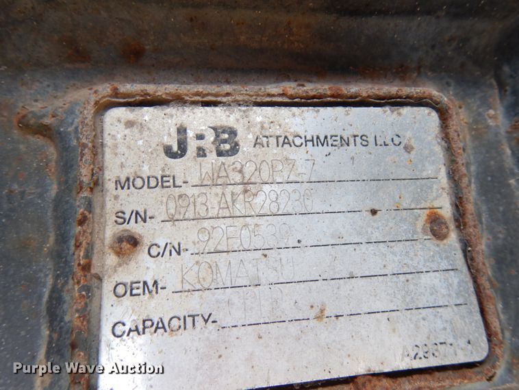 image for item KK9710 2014 Komatsu WA320-7  wheel loader