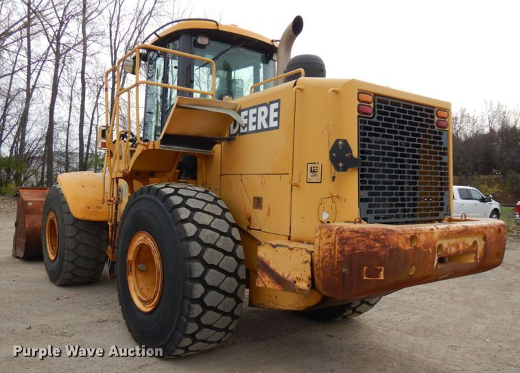 image for item KK9711 2003 John Deere 744J  wheel loader