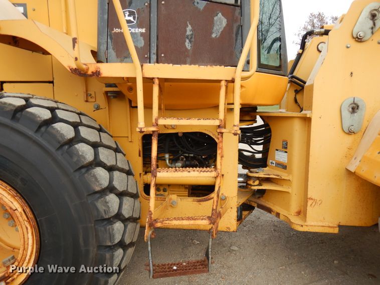 image for item KK9711 2003 John Deere 744J  wheel loader