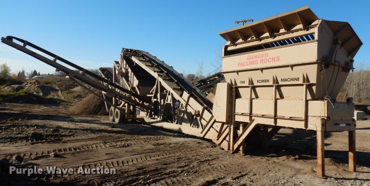 image for item KK9713 The Screen Machine Spyder  screening plant