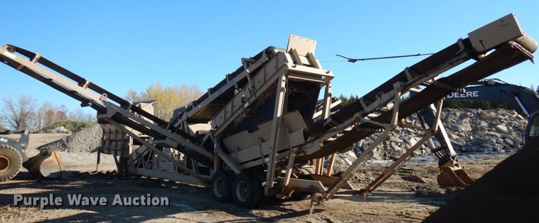 image for item KK9713 The Screen Machine Spyder  screening plant