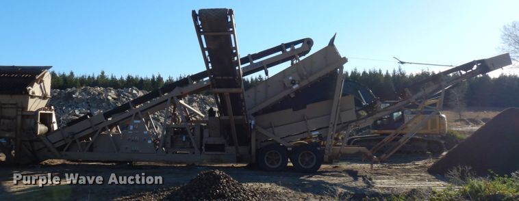 image for item KK9713 The Screen Machine Spyder  screening plant