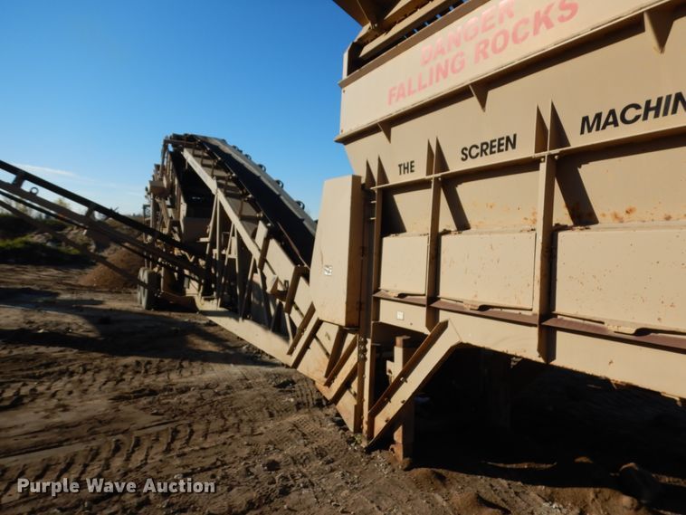 image for item KK9713 The Screen Machine Spyder  screening plant