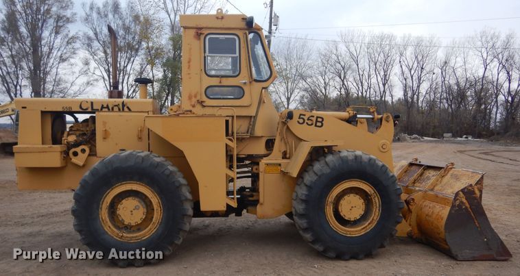 image for item KO9160 1975 Michigan Clark 55B-C  wheel loader