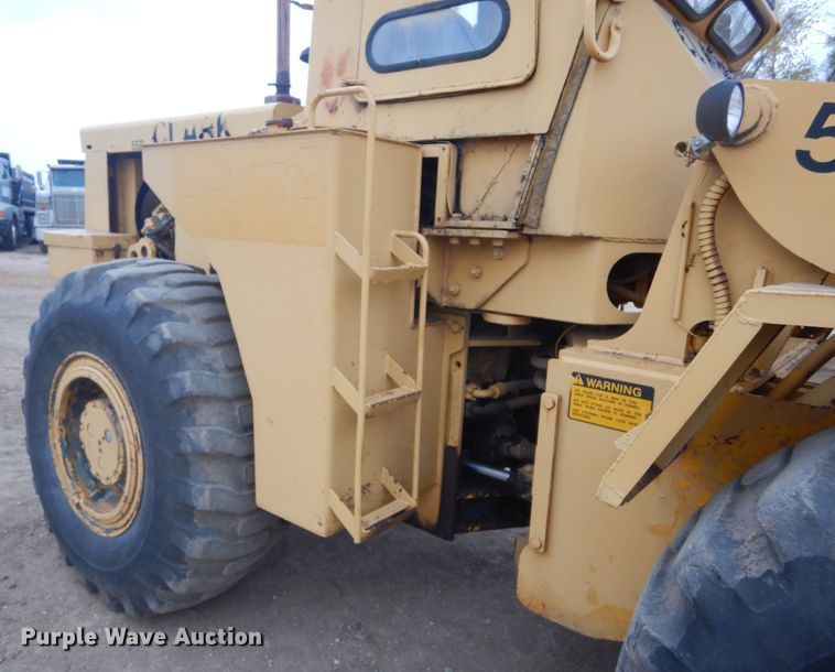 image for item KO9160 1975 Michigan Clark 55B-C  wheel loader